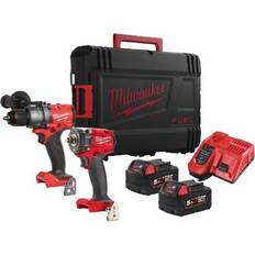 Boormachines en schroevendraaiers Milwaukee M18 FPP2B3-502X M18 FUEL powerpack 2-kit (M18FPD3, FIW2F12, 2 x 5,0Ah) 4933492521