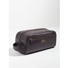 Nahka - Ruskea Kosmetiikkalaukut Polo Ralph Lauren Leather Travel Case 003, Male, varusteet, laukut & lompakot, Musta, ONESIZE