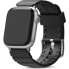 Correas de reloj inteligente Ringke Rubber One Bold Band Apple Watch Ultra 49mm Black