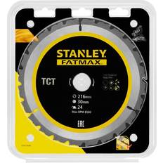 Stanley FATMAX Circular Saw Blade TCT 216 x 30 x 24T Mitre saw STA15640-XJ