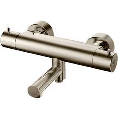 Tapwell Nickel Dusch- & Badkarsblandare Tapwell Evo EVM022 Juoksuputkella Brushed Nickel