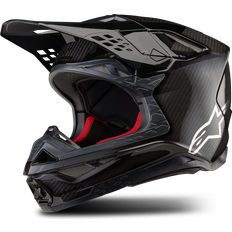 Alpinestars Casco Supertech S-m10 Fame Black Carbon M&g Ece2206