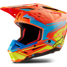 Alpinestars SM5 Action Crosshjälm Orange-Gul