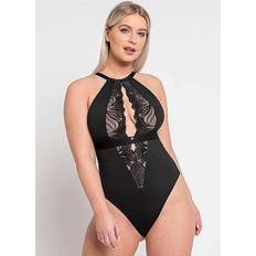 Microfiber Bodystockings Scantilly Curvy Kate Indulgence Body - Black