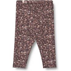 Wheat Jersey Leggings - Soft Eggplant Meadow (4853g-128-3120)