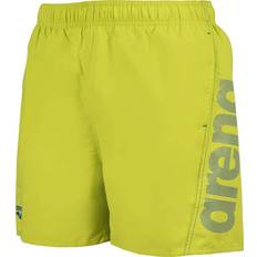 Men - Yellow Swimwear Arena Fundamentals Logo Beach Boxer