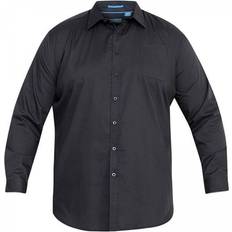 6XL Shirts D555 D555 Plus Corbin Classic Regular L/S Shirt Black 5XL, Colou