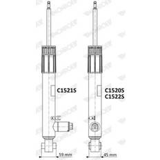 Monroe Shock Absorber C1521S