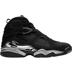 Nike Air Jordan 8 Trainers Nike Air Jordan 8 Retro Chrome 2015 M - Black/White/Light Graphite
