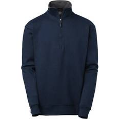 South West Webber Sweatshirt Med Kort Lynlås - Navy
