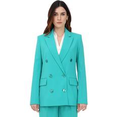 Dame - Turkis Blazere Patrizia Pepe Blazer Woman colour Green
