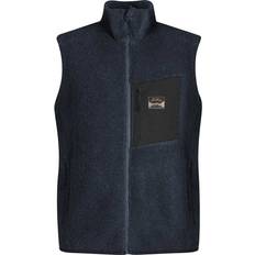 Lundhags Vests Lundhags Flok Wool Ms Pile Vest - Light Navy