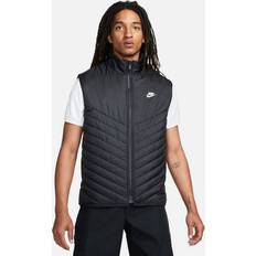 Nike Black Vests Nike Mens Windrunner Thermore Fill Midweight Vest Mens Black/White