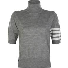 Thom Browne Uld Turtleneck Uld Turtleneck - Lysegrå