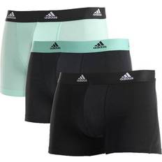 Adidas boxershorts adidas 3-Pak Trunks Boxershorts Herre Grøn/Sort