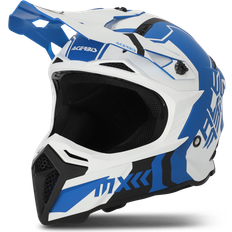 Acerbis Profile 5 MX Helmet - White/Blue