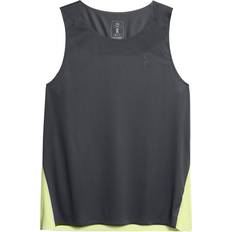 On Man Tank Tops On Tank-T Shadow/Hay Men's Coat Black