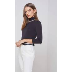 Viscose T-shirts L'agence Aja Turtleneck