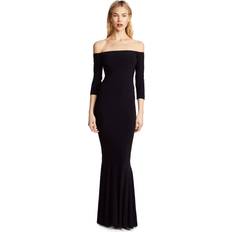 Norma Kamali Kulture Off Shoulder Fishtail Gown