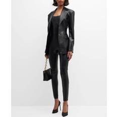 Modal Jumpsuits & Overalls Commando Faux Stretch Leather Jumpsuit - Black