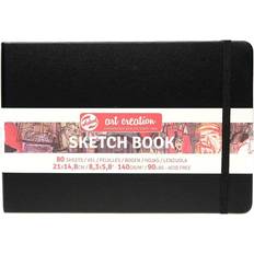 Art Creation Sketchbook Black 14.8x21cm 140g 80 sheets