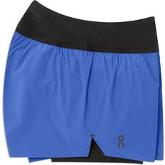 On Women Pants & Shorts On Running Shorts with Liner Cobalt/Black