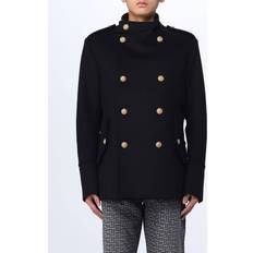 Balmain Manteaux Balmain Coat Men colour Black