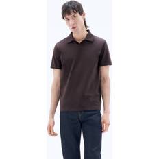 Filippa K Homme Vêtements Filippa K Lycra Polo T-Shirt Dark Chocolate - Marron