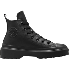 Converse svart läder Barnskor Converse Chuck Taylor All Star Lugged Lift Platform - Black