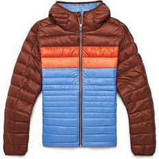 Cotopaxi womens Cotopaxi Women's Fuego Hooded Down Jacket - Acorn/Lupine