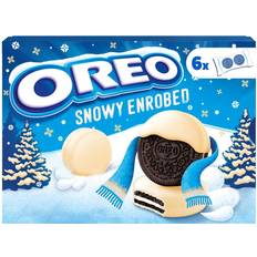 Cadbury Süßwaren & Kuchen Cadbury Oreo Snowy Enrobed Biscuits 246g 12Stk.