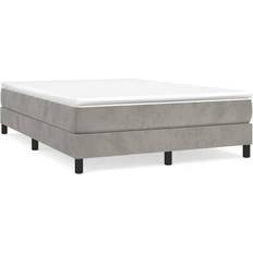 vidaXL Velvet Box Spring Frame Bettrahmen