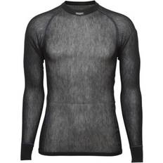 Brynje Toppe svedundertøj Brynje Unisex Wool Thermo Light Shirt - Black