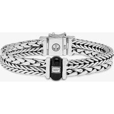 Buddha To Buddha Heritage George Onyx Silver Bracelet