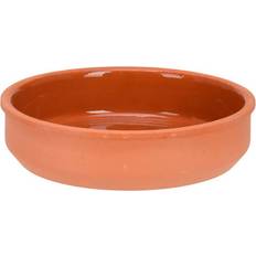 Stampi da Forno Excellent Houseware Large Terracotta Glazed Tapas Baking Tin