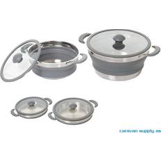 Brunner Udendørskøkkener Brunner Gryde 24 cm Foldbar Grau