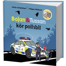 Polisbil Bojan och Tussan kör polisbil