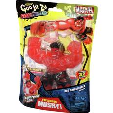 Rubber Figures Heroes of Goo Jit Zu Marvel Red Hulk