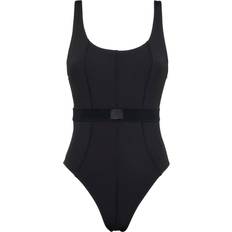 Calvin Klein Zwart Badpakken Calvin Klein Badpak Met Lage Rug - Black