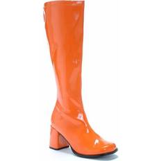 Adult Gogo Costume Boots Orange