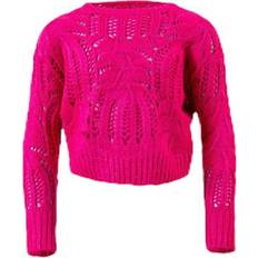 122/128 Accessoires Name It Nikaj LS Short Knit - Pink/Roze