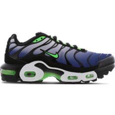 Running Shoes Nike Air Max Plus GS - Black/White/Deep Royal/Scream Green