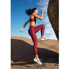 Casall Tight Overlap High Waist Tights - Rot