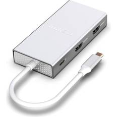 Silver Docking Stations Accell Air USB C 4K