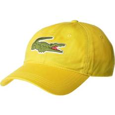 Lacoste Contrast Strap And Oversized Crocodile Cap Unisex - Cornmeal Yellow