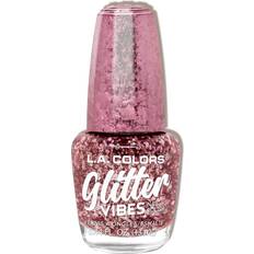 L.A. Colors Glitter Vibes Nail Polish CNL357 Pink Bling 13ml