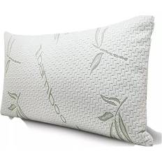 Bamboo Pillows R&G Pack of 2 bamboo pillows Complete Decoration Pillows White (70x45cm)