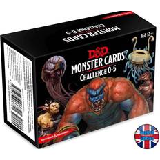 D&D 5.0/5e Tilbehør Monster Cards Deck: Challenge 0-5 Dungeons And Dragons 5th Edition