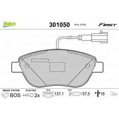 Valeo Bremsbelagsatz, Scheibenbremse Vorderachse 301050