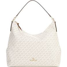 Michael Kors Sienna Large Logo Shoulder Bag - Vanilla/Acorn